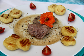 Rinderfilet mit Kartoffeln