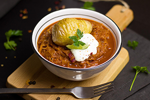 Suppe mit Kartoffel