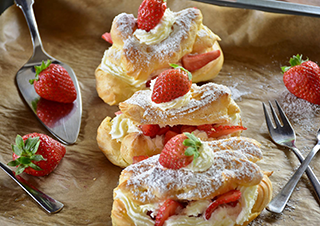 Erdbeeren Dessert